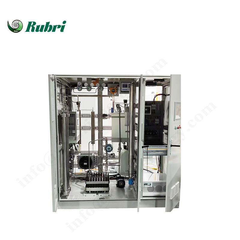1Nm³/h 5KW PEM 전해조 친환경 수소 생산 장비