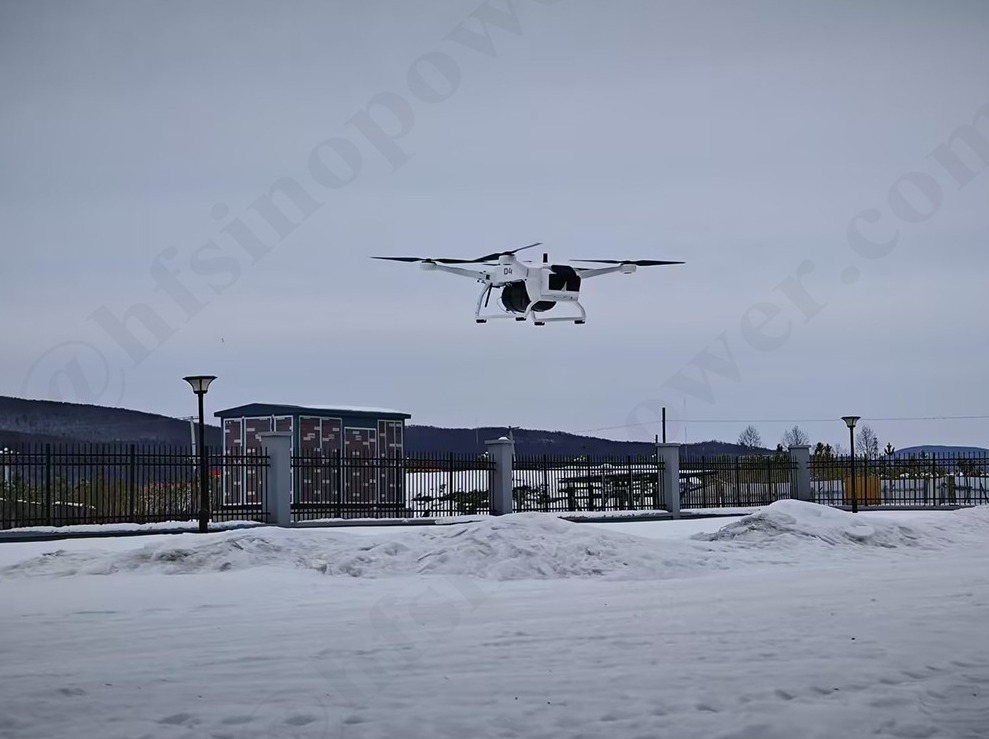 Hydrogen-powered multi-rotor drone