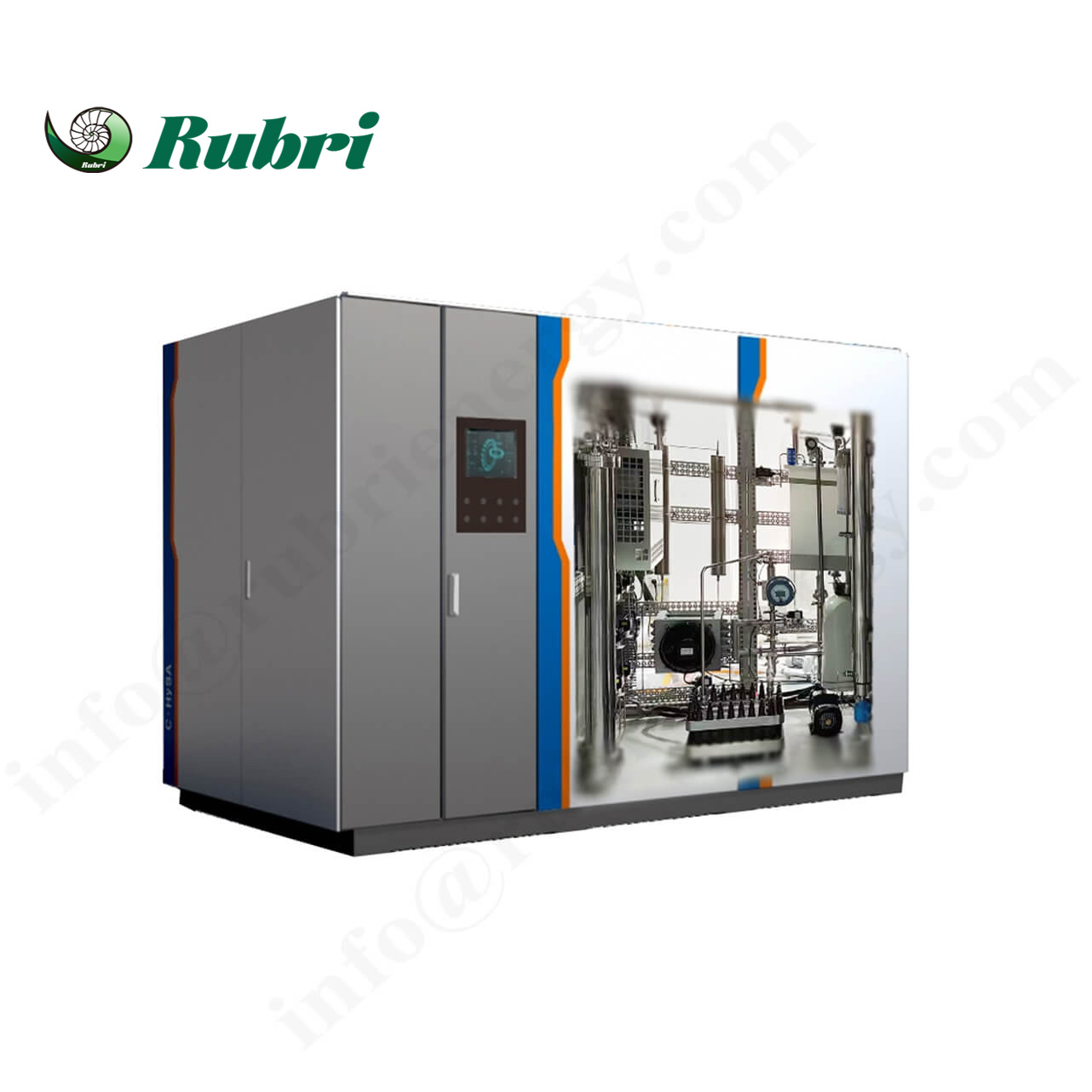 50Nm3/h 250KW 고순도 PEM 수소 발생기 생산 플랜트