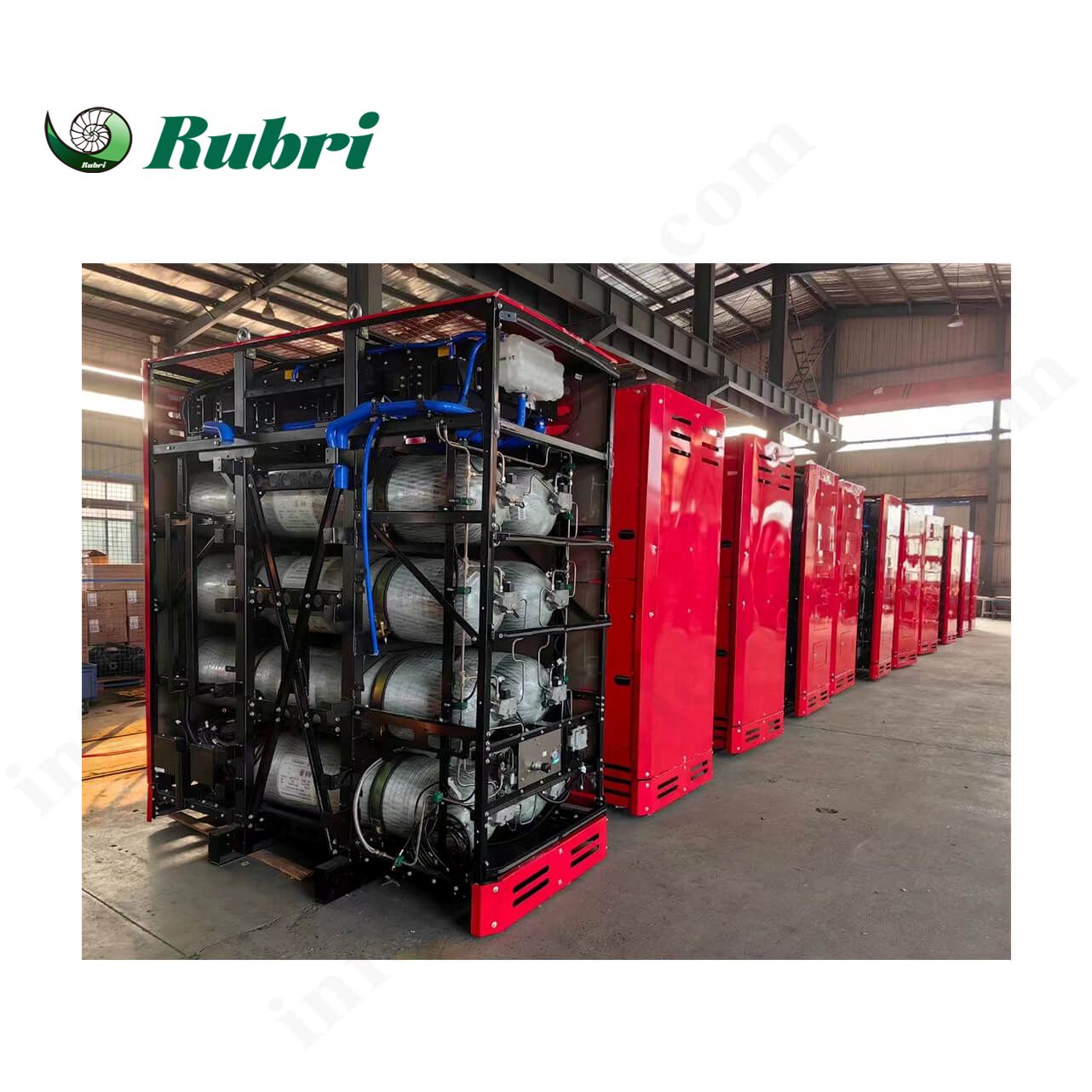 자동차용 390L 350bar IV형 수소저장 실린더